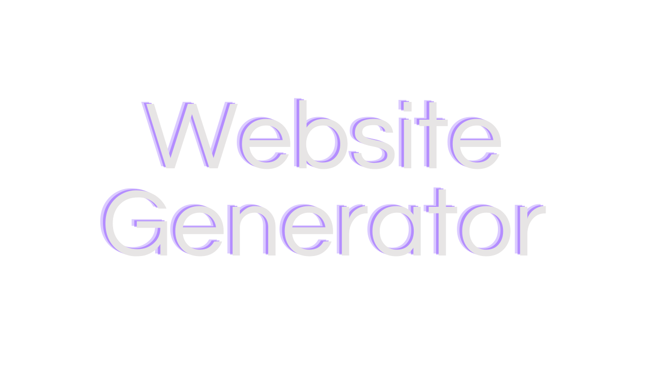 WebsiteGenerator-Logo